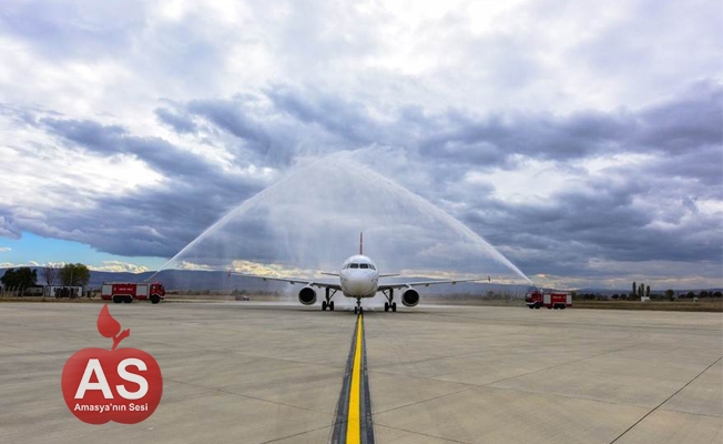 Nisan ayında Amasya Merzifon Havalimanı’nda 12.927 yolcuya hizmet verildi.