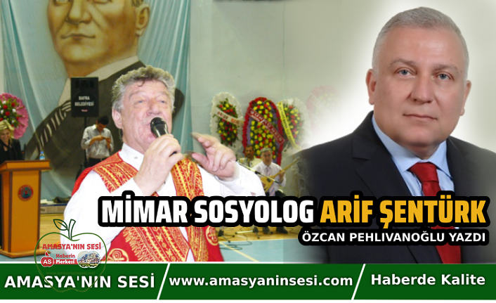 Mimar Sosyolog Arif Şentürk...
