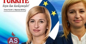 Gagavuz Yeri Başkanı seçilen İrina Vlah'tan Türkçe yemin