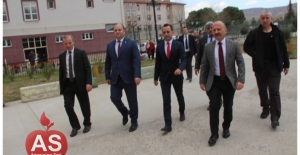 Amasya Valisi Taşova’da Ziyaret ve İncelemelerde Bulundu