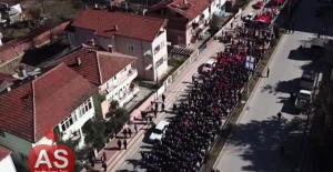 Taşova'da "Mehmetçiğe Destek Yürüyüşü" gerçekleştirildi