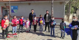 Hacıbey Köyü'nde Çocukların Mutluluğu