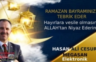 Hasan Ali Cesur'dan Bayram Mesajı