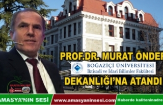 Prof.Dr.Murat ÖNDER Boğaziçi'ne Dekan Atandı