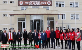 Taşova Yüksel Akın MYO’da ‘Kızılay Butik Şubesi’ Açılışı Gerçekleşti