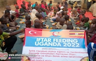 Taşova'dan Uganda'ya Ramazan Sofrası