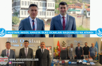 Mustafa Akgül Amasya Ülkü Ocakları Başkanlığı'na Atandı