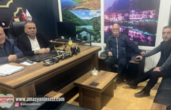 Engelliler Derneği Başkanı Yavuz Aydın'a Ziyaretçi Akını