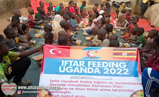 Taşova'dan Uganda'ya Ramazan Sofrası