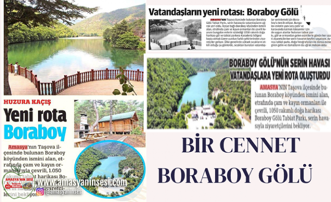 Boraboy Gölü Ulusal Basında