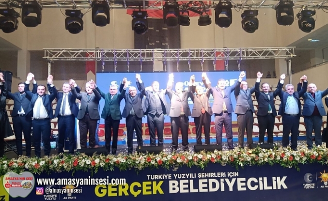Amasya'da AK Parti Aday Tanıtım Toplantısı düzenlendi